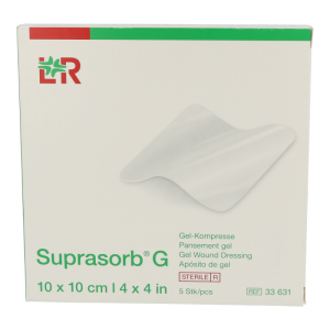 SUPRASORB ST/G KOMPR 10X10 - 5 Stück