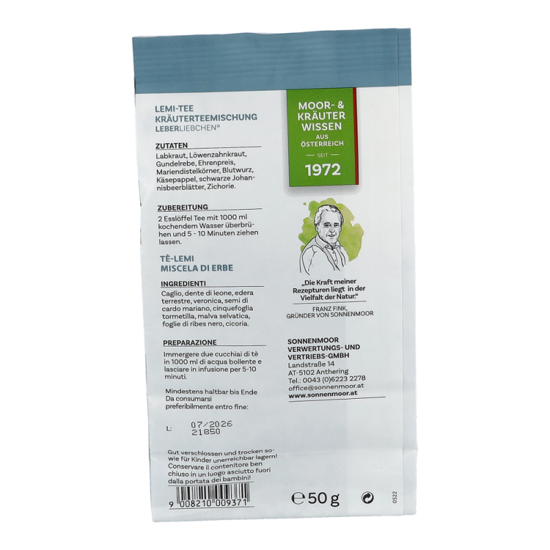 SonnenMoor Lemi-Tee - 50g