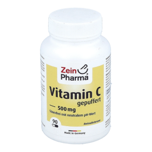 ZeinPharma Gepuffertes Vitamin C 500 mg Kapseln 90 Stk. - 90 Stück