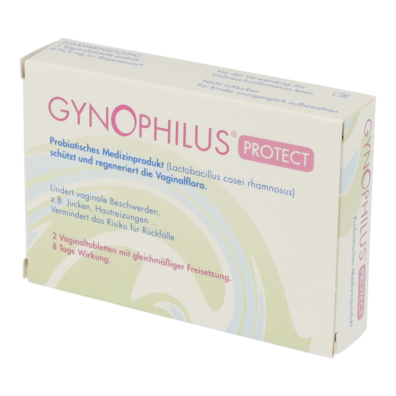 Gynophilus Protect Vaginaltabletten 2 Stk. - 2 Stück