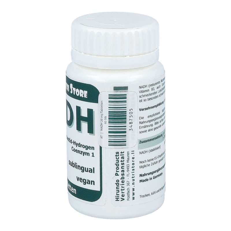 The Nutri Store NADH 20 mg Lutschtabletten 60 Stk. - 60 Stück