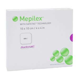 Mölnlycke Mepilex Wundverband 5 Stk. 10 x 10 cm - 5 Stück