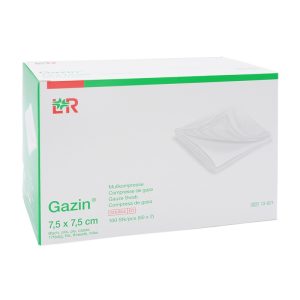 Lohmann & Rauscher Gazin Mullkompresse steril 100 Stk. 8-fach 7