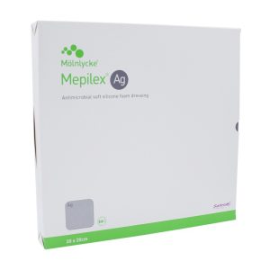 Mölnlycke Mepilex AG Verband steril 5 Stk. 20 x 20 cm - 5 Stück