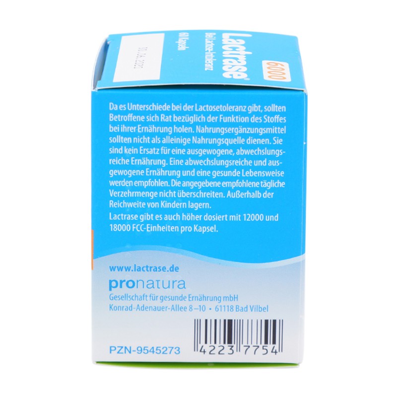 Lactrase 6000 FCC Kapseln 60 Stk. - 60 Stück