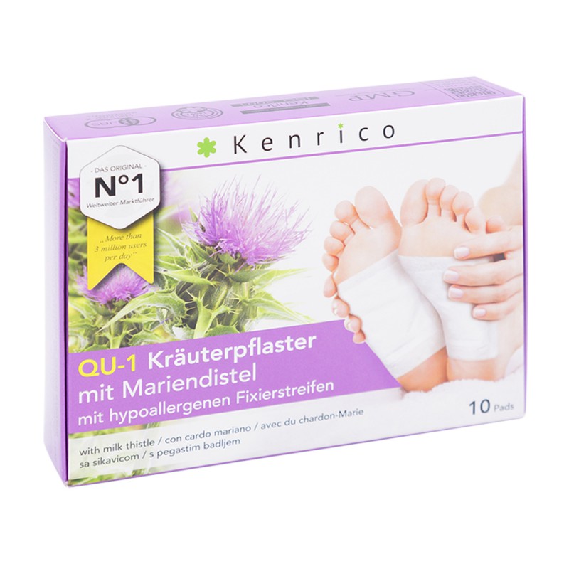 Kenrico Pflaster 10 Stk. Mariendistel Qu-1 - 10 Stück