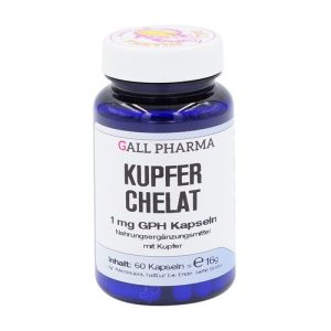 Kupfer Chelat 1mg Kapseln - 60 Stück