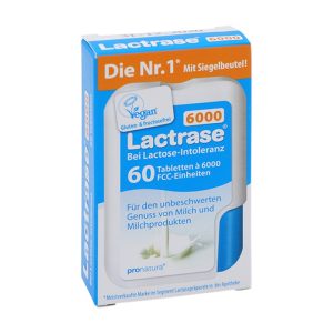 Lactrase Tabletten 60 Stk. 6.000 Fcc - 60 Stück