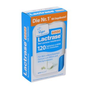 Lactrase Tabletten 120 Stk. 6.000 Fcc - 120 Stück