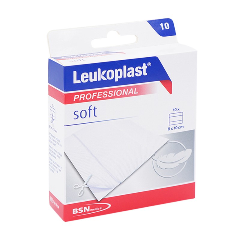 Leukoplast Soft 8 cm x 1 m 10 Stk. - 10 Stück