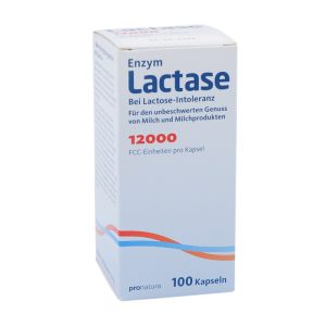Lactase Enzym 12000 FCC 100 Stk. - 100 Stück