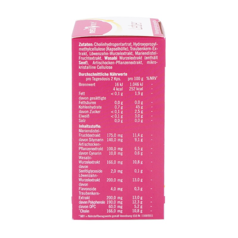 Metacare Leber Kapseln 60 Stk. - 60 Stück