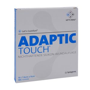 Adaptic Wundverband Silikon 10 Stk. 7