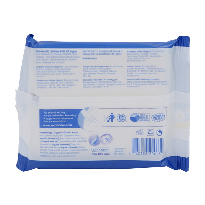 Natracare Intimpflegetücher 12 Stk. - 12 Stück