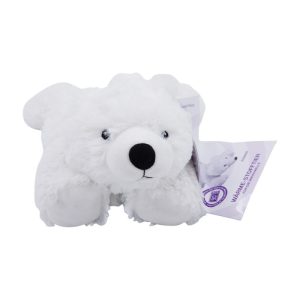 Wärmestofftier Lavendel Eisbär - 1 Stück