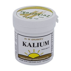 Dr. Grubers Kalium Chelat Tabletten - 80 Stück