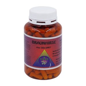 Waldhör Braunhirse Plus Dolomit Kapseln 200 Stk. - 200 Stück