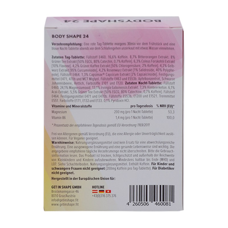 Getinshape Bodyshape Tabletten 30 Stk. - 30 Stück