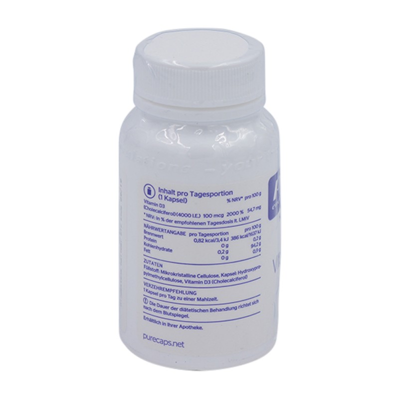 Pure Encapsulations Vitamin D3 4000 I.E. - Kapseln - 30 Stück