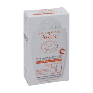 Avene SONNE mineralisches Sonnenfluid LSF ungetönt 50+ - 40ml