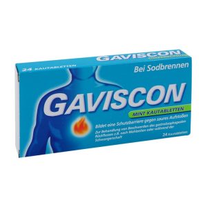 Gaviscon Mint Kautabletten - 24 Stück