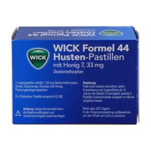 WICK Formel 44 Husten-Pastillen mit Honig 7
