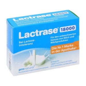 Lactrase 18000 FCC Kapseln 40 Stk. - 40 Stück