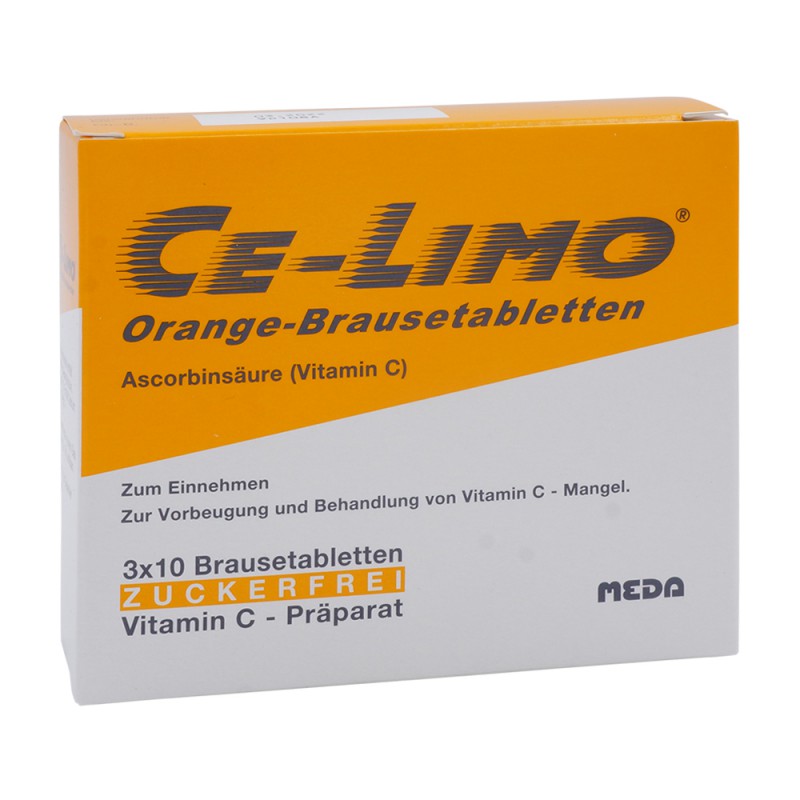 CeLimo Orange Brausetabletten - 30 Stück