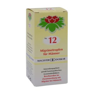 Doskar Tropfen 12 Migräne Mann - 50ml