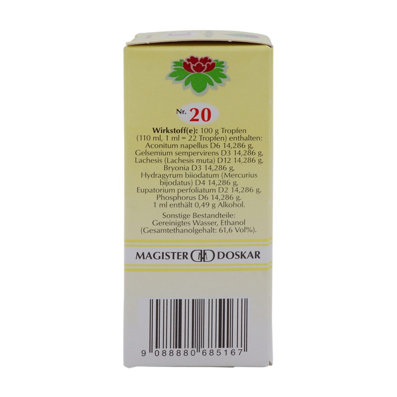 Doskar Tropfen 20 Rippe - 50ml