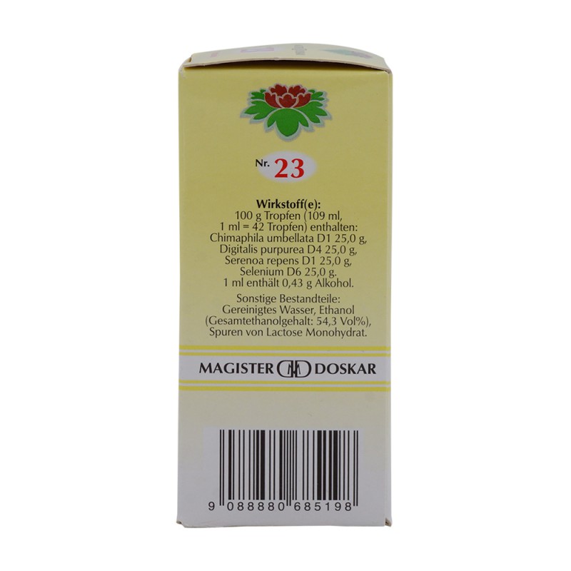 Doskar Tropfen 23 Prostata - 50ml