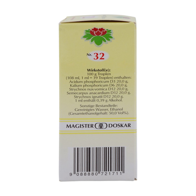 Doskar Tropfen 32 Neurasthenie - 50ml