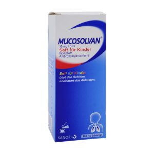 Mucosolvan 15 mg/5 ml Saft für Kinder - 100ml