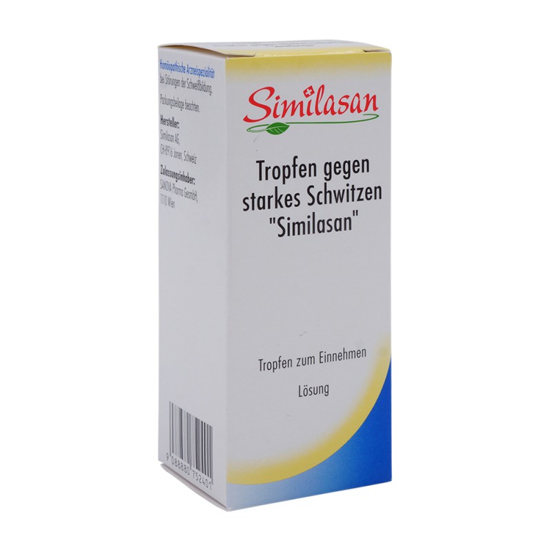 Similasan Tropfen gegen starkes Schwitzen - 50ml