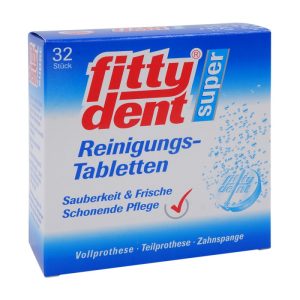 Fittydent Super Reinigungstablette - 32 Stück