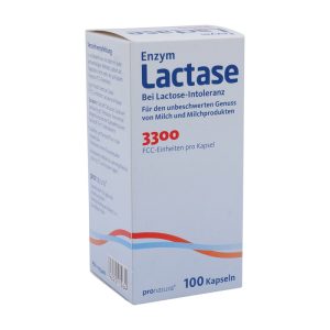 Lactrase Enzym Kapseln 3.300 FCC 100 Stk. - 100 Stück