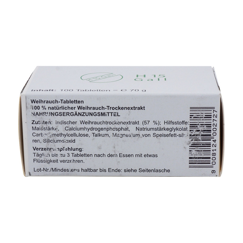Gall Pharma Weihrauch H 15 Tabletten 100 Stk. - 100 Stück