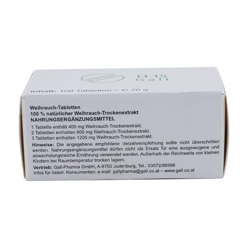 Gall Pharma Weihrauch H 15 Tabletten 100 Stk. - 100 Stück