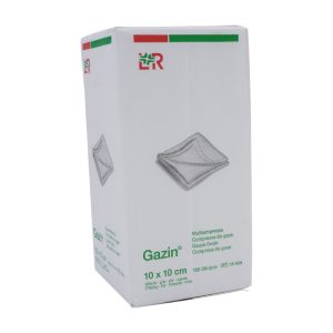 Lohmann & Rauscher Gazin unsteril 100 Stk. 16-fach 10 x 10 cm - 100 Stück