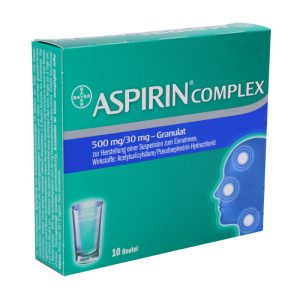 Aspirin® Complex 500mg / 30mg Granulat - 10 Beutel