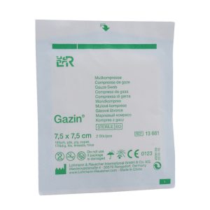 Gazin Mullkompresse steril 2 Stk. 16-fach 7