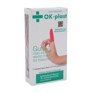 Ok-plast Pflaster plus Fingerverband 2 2 Stk. Natur - 2 Stück