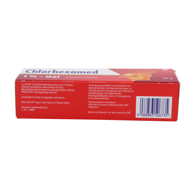 Chlorhexamed 1% Gel 50 g - 50g