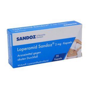 Sandoz Loperamid Kapseln 2 mg 20 Stk. - 20 Stück