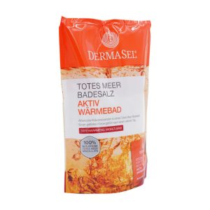 Dermasel spa Totes Meer Badesalz 400 g aktiv Wärme - 400g
