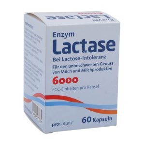 Lactrase Enzym Kapseln 6.000 FCC 60 Stk. - 60 Stück