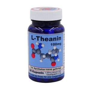 L - THEANIN 100mg Kapseln - Aminosäure aus Grüntee - 60 Stück