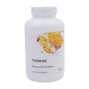 Thorne Research Betain HCl & Pepsin Kapseln 225 Stk. - 225 Stück