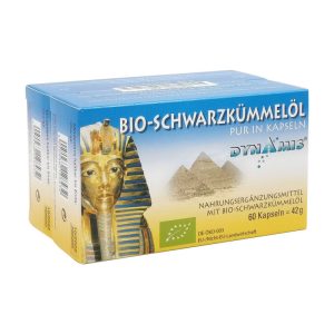 Dynamis Ägyptisches Schwarzkümmel Öl Kapseln 500 P 2 x 60 Stk. - 120 Stück