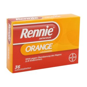 Rennie Antacidum Orange Lutschtabletten 36 Stk. - 36 Stück